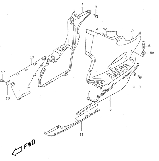 Side leg shield