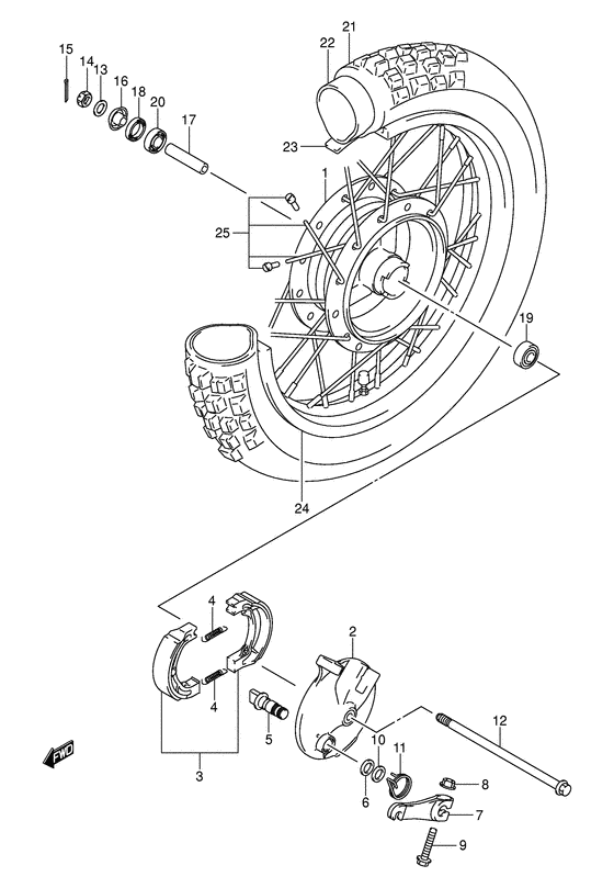 Transom + tube