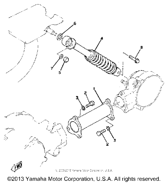 Rear arm-rear cushion