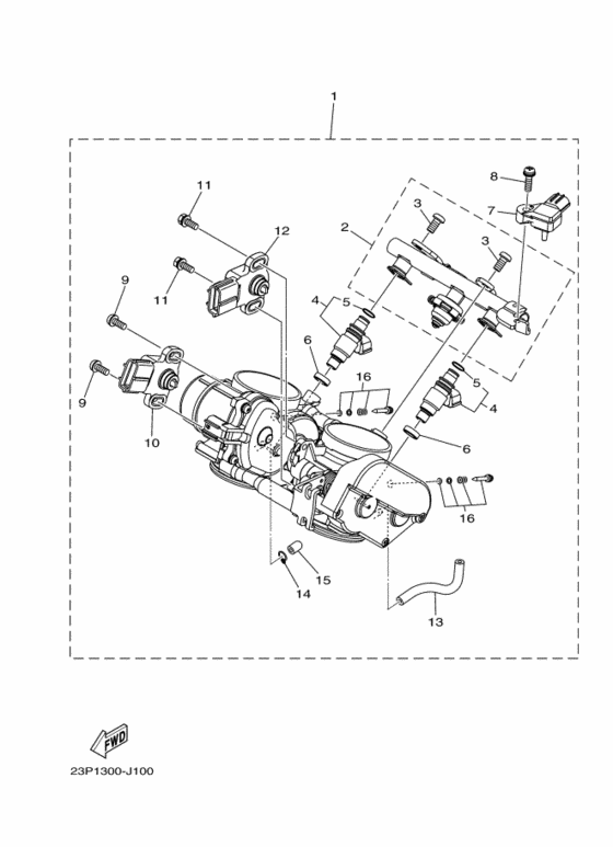 XT1200Z Масляный насос