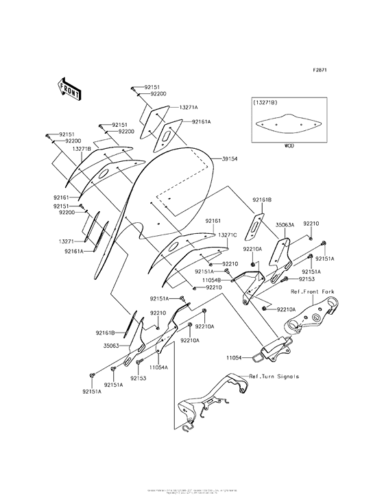 VN900 Обтекатели