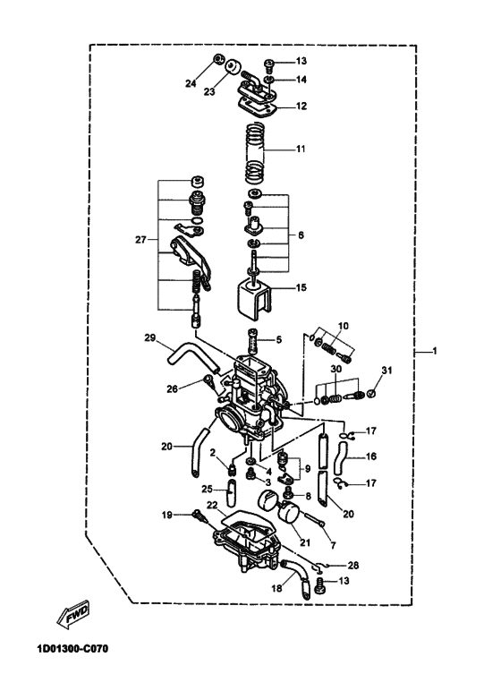 Carburetor assy
