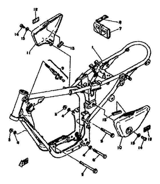 Frame. side cover