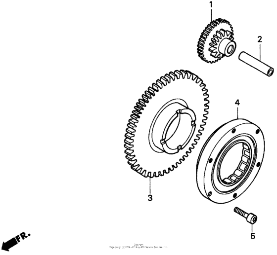  Муфта стартера