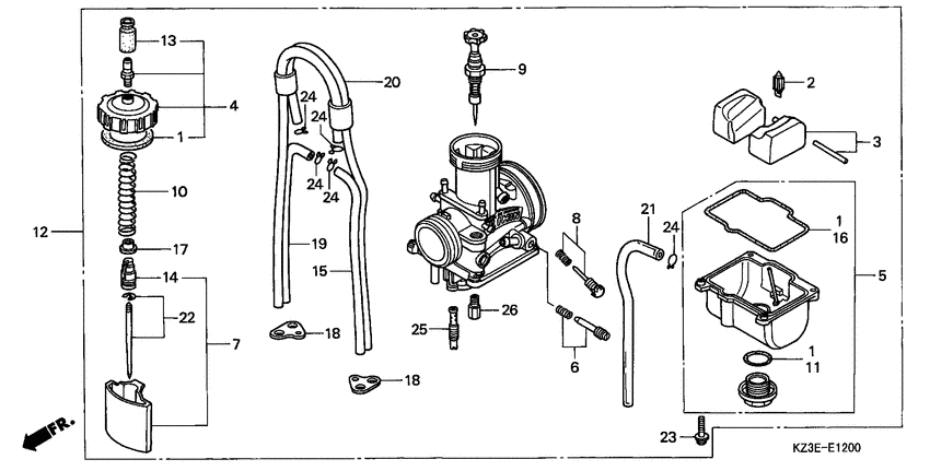 Carburetor assy