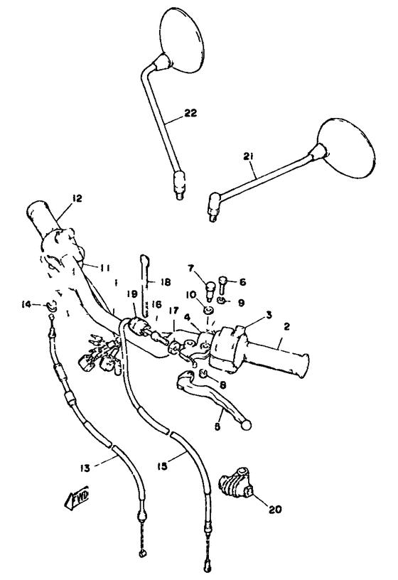 Handle. wire