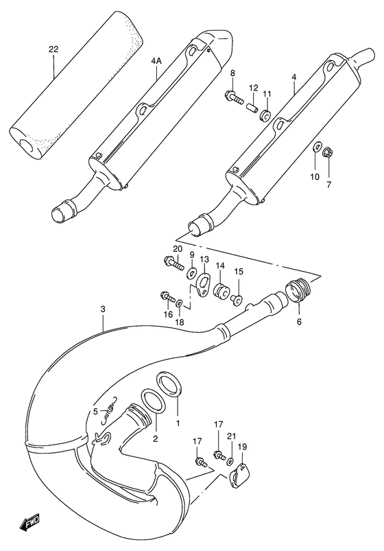 Muffler comp