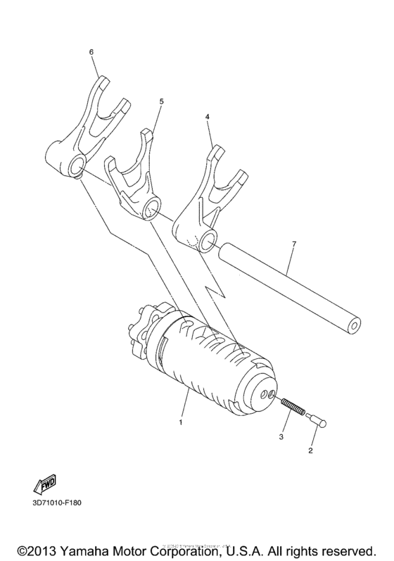 WR25RYL Копирный вал