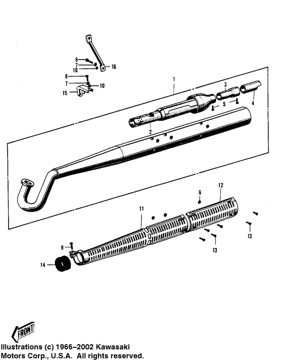 Muffler comp