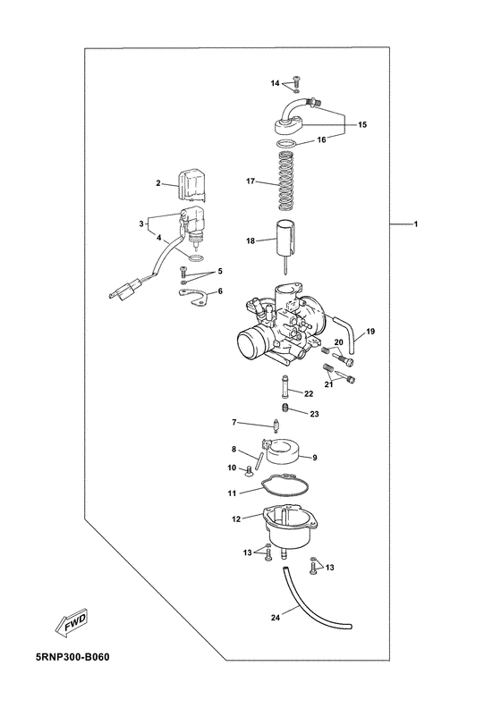 CS50Z Карбюратор