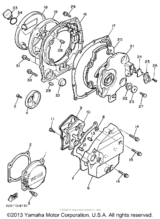 FJ1200DC Боковые крышки