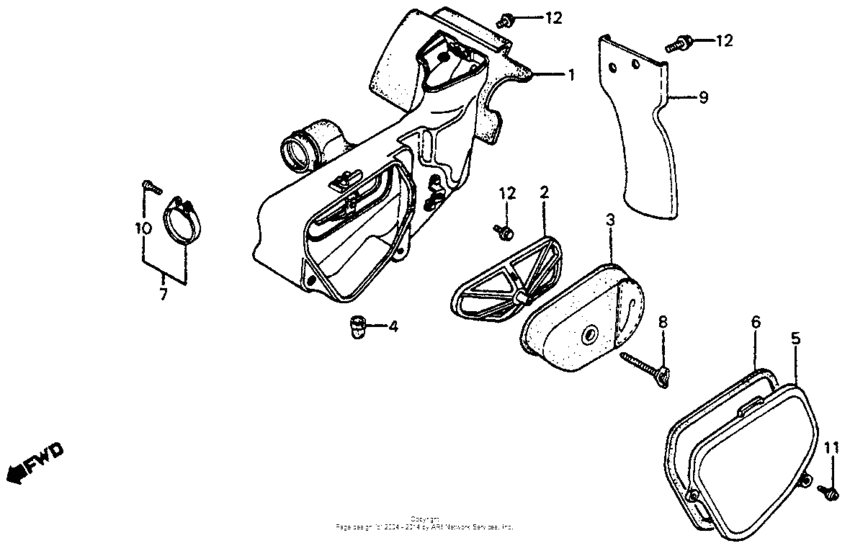 Air cleaner 82
