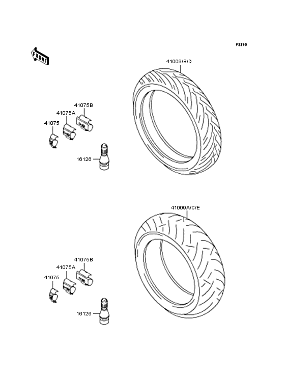 ZX900 Покрышки