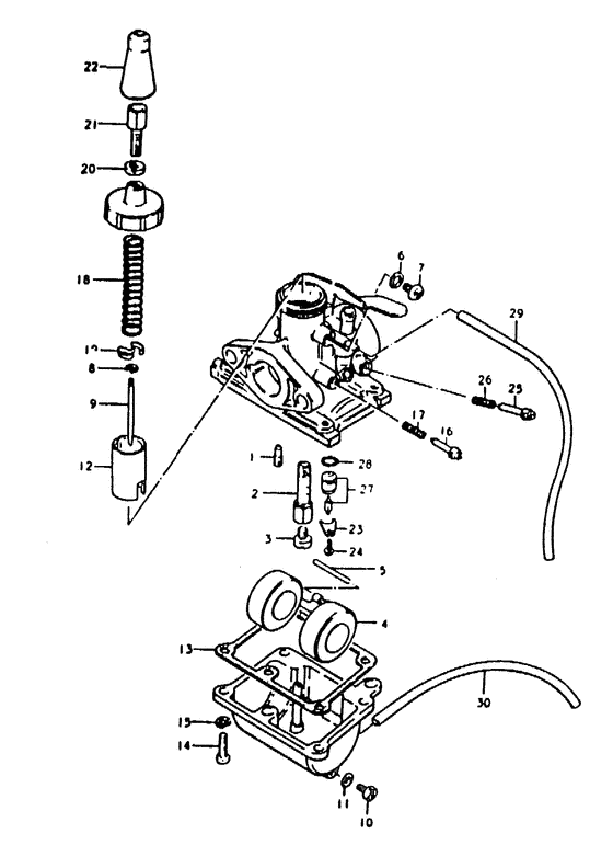 Carburetor assy