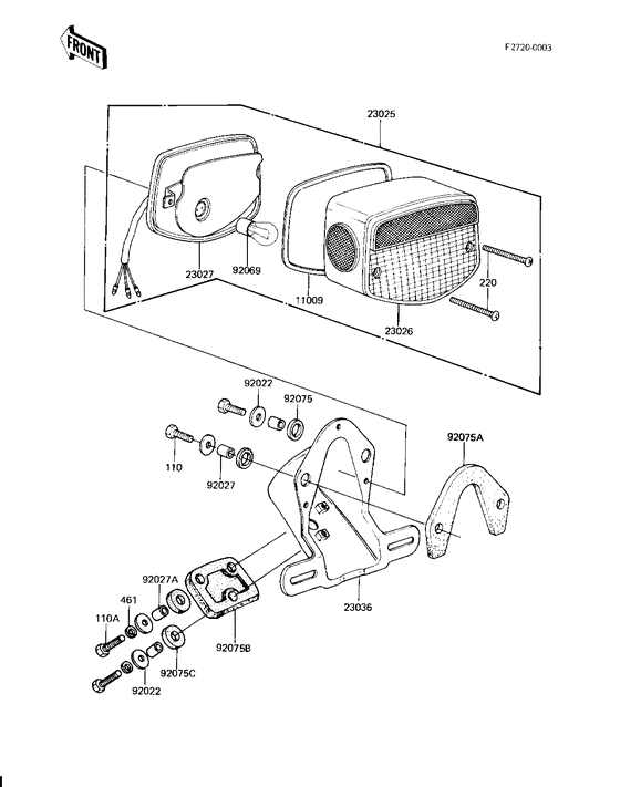 Taillight unit ass`y