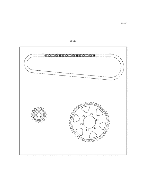 ZX750 Цепное звено