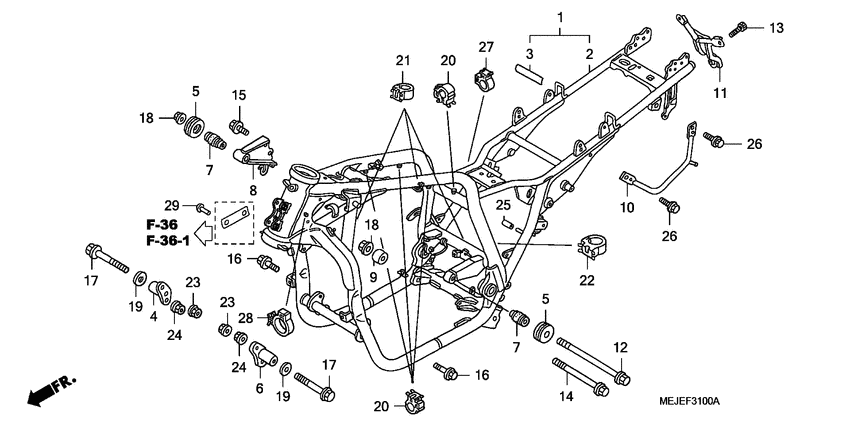 Frame body