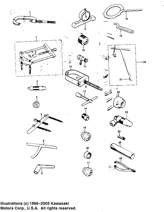 Special service tools