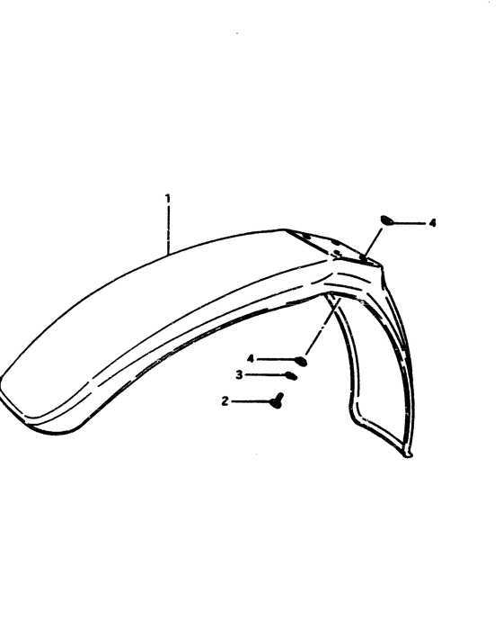 RM500 Переднее крыло