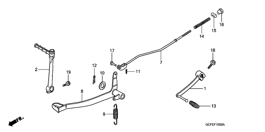 Brake pedal assy