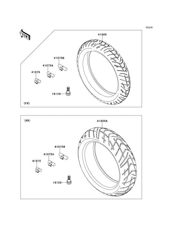 KLZ1000 Покрышки