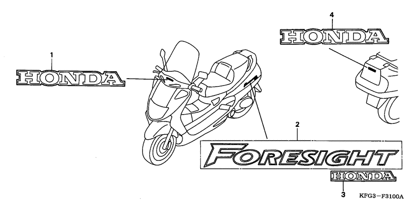 FES250 Mark / emblem