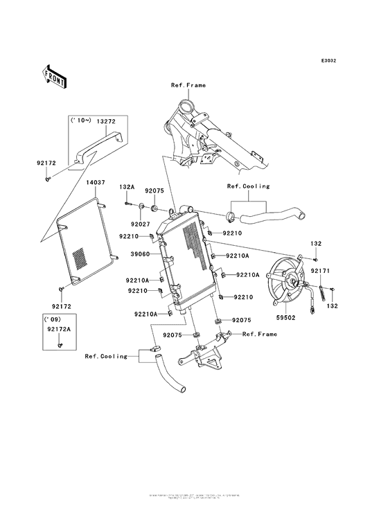 VN1700 Радиатор