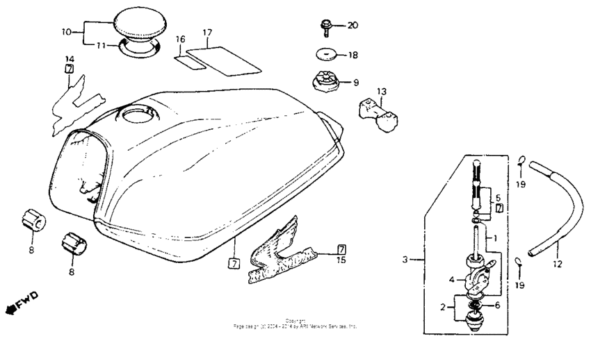 Fuel tank 82