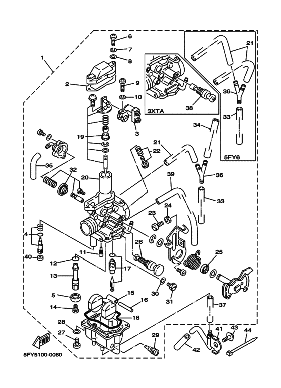Carburetor assy