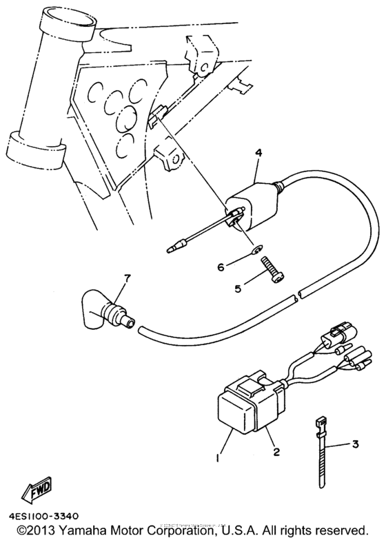 YZ80H1 Электрика