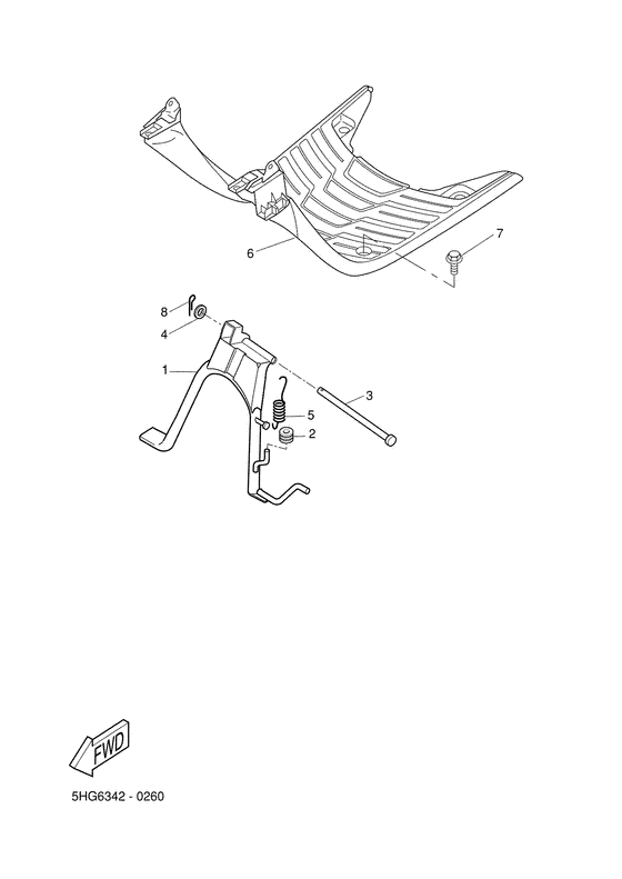 Stand & footrest