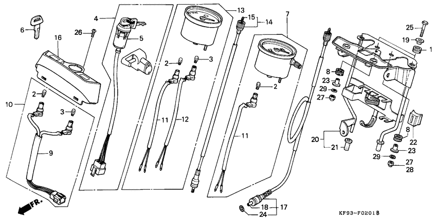 Meter/horn