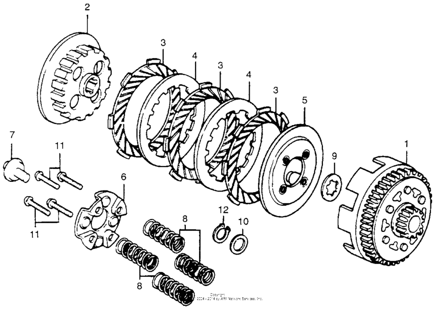 MR50 Сцепление