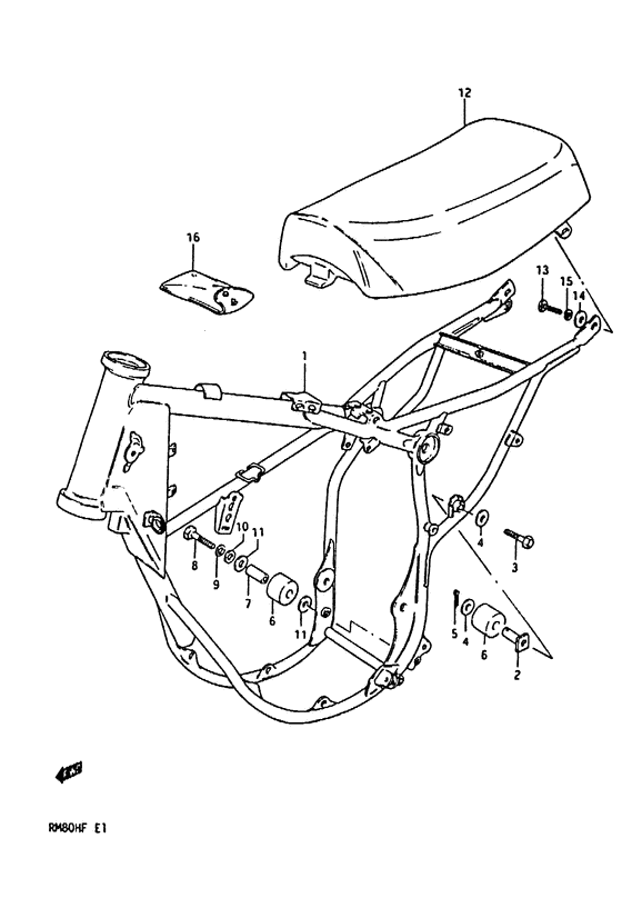 Frame - seat