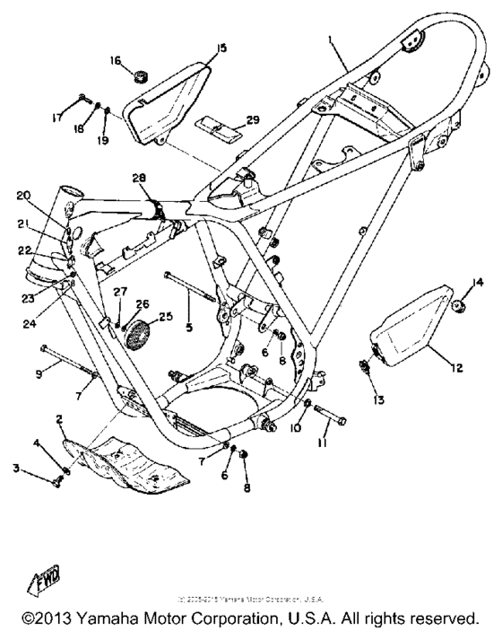 Frame - side cover