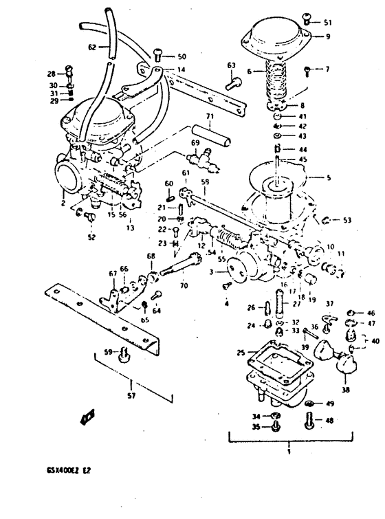 Carburetor assy