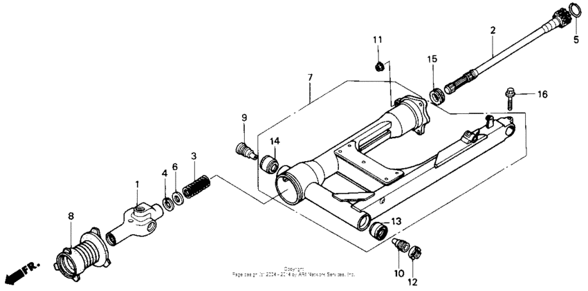 GL1500I Маятник