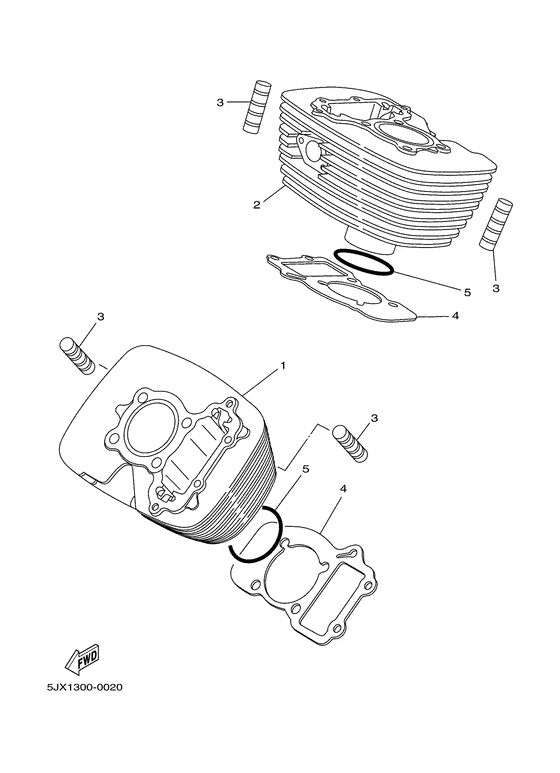 XVS125 Цилиндры