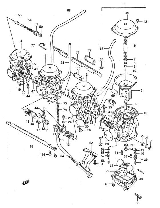 Carburetor assy