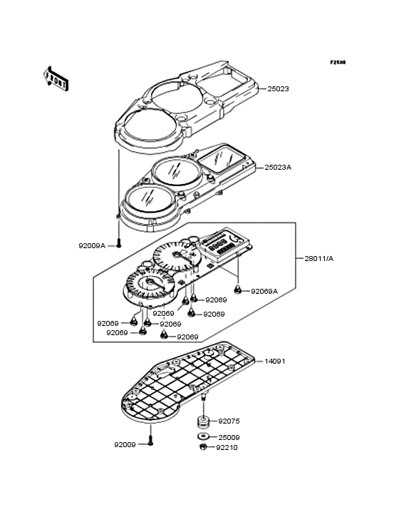ZX1200 Приборы