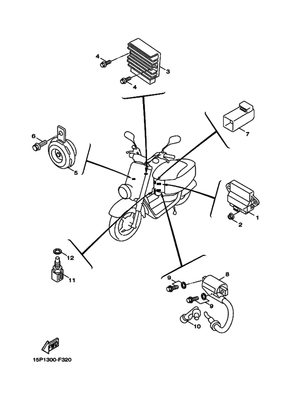 XF50 Equipo electrico
