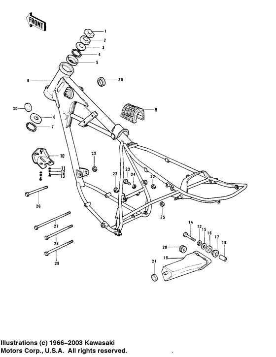 Frame/frame fittings