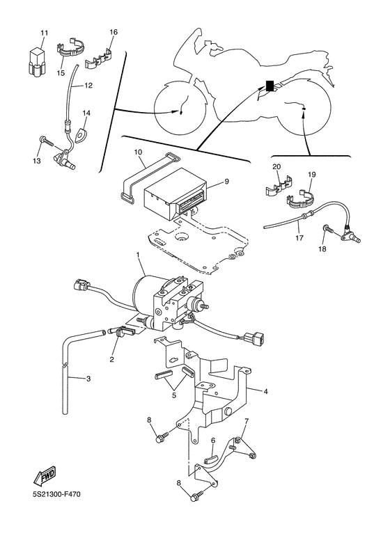 FZ6-SAHG Электрика 3