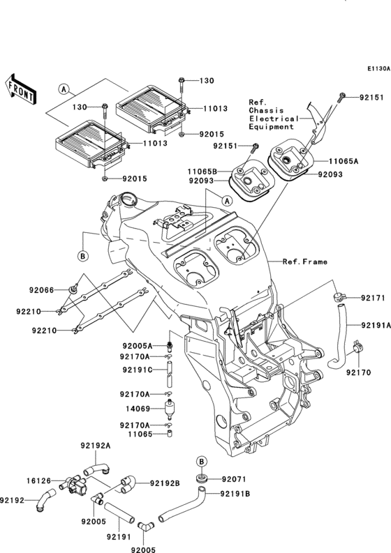 Air cleaner(b3h/b4h)