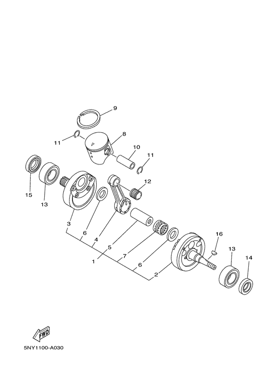 Crankshaft & piston