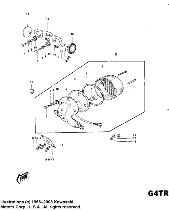 Taillight unit ass`y