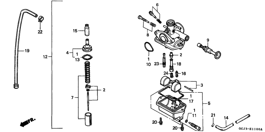 Carburetor assy