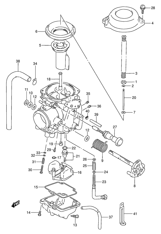 Carburetor assy