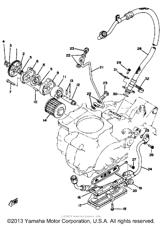 Oil pump - oil filter