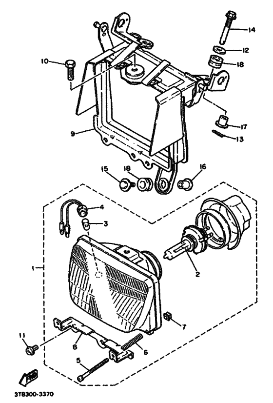 Scheinwerfer